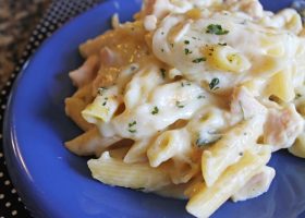 طريقة عمل مكرونة بصوص الرانش