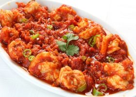 طريقة عمل طاجن الجمبري الاسكندراني