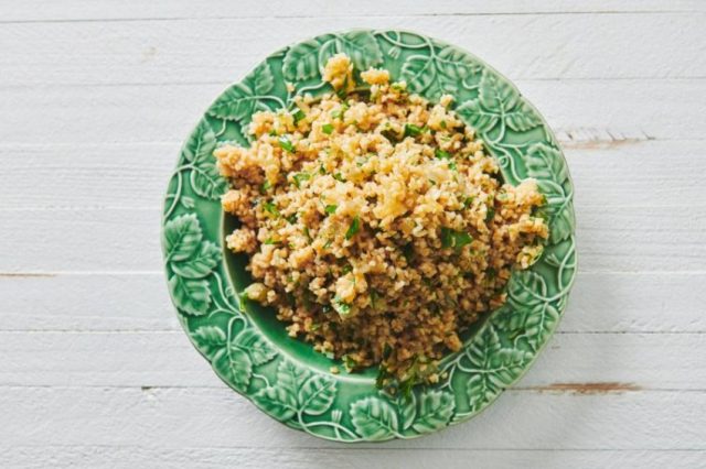 طريقة عمل سلطة البرغل للرجيم