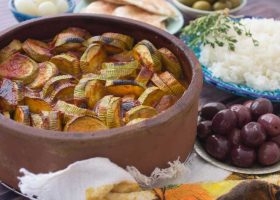 طريقة عمل الكوسة المطبوخة في الفرن