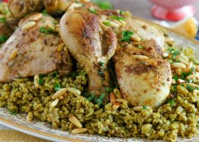 طريقة عمل الفريكة بالدجاج السورى