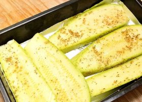 طريقة عمل كوسة مشوية للرجيم