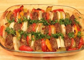 طريقة عمل أقراص كفتة اللحم بالخضار