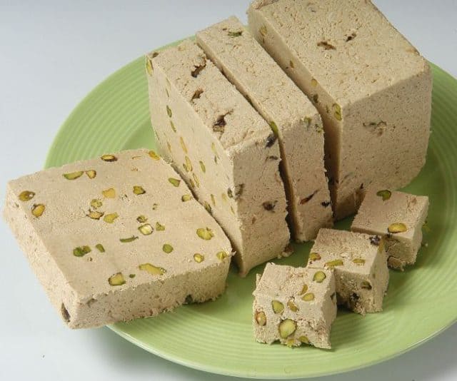 طريقة عمل الرهش بالطحينة