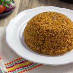 طريقة عمل أرز الصيادية البني بدون سمك