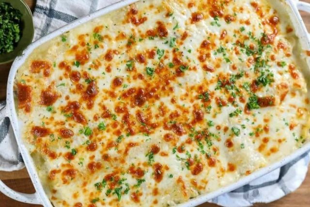 طريقة عمل صينية شاورما بالبشاميل