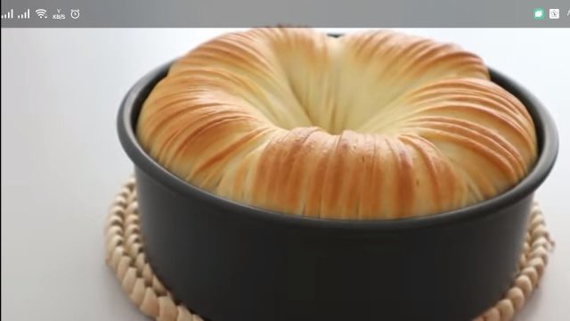 طريقة عمل خبز لفة الصوف