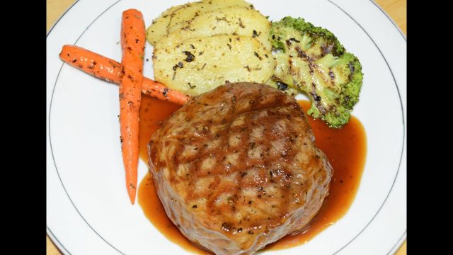 طريقة عمل البرجر بالبصل وصوص الريسيتشيري