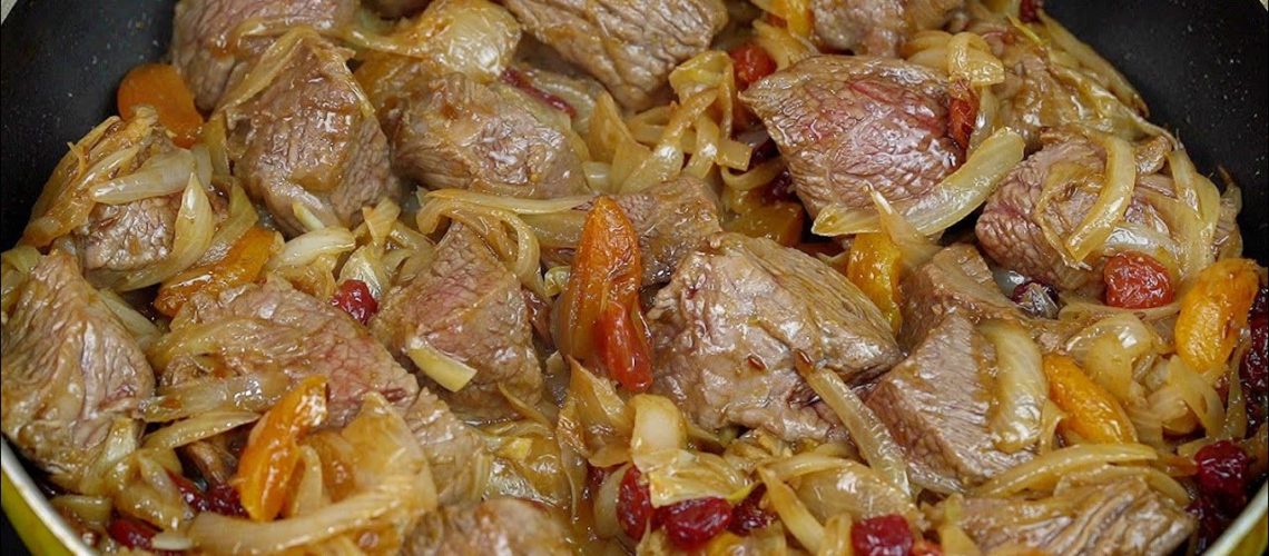 طريقة عمل بيلاف اللحم الأذربيجاني