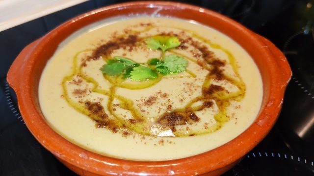 طريقة عمل البيصارة المغربية بالفول