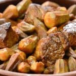 طريقة عمل البامية السورية باللحمة