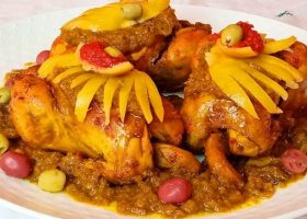 طريقة عمل دغميرة للدجاج المحمر