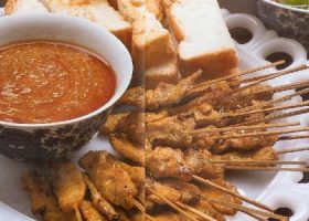 طريقة عمل دجاج الساتيه التايلندي