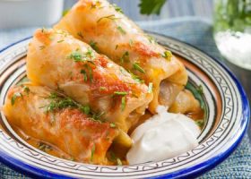 طريقة عمل محشي الملفوف بالدجاج