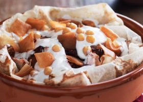 طريقة عمل فتة المسخن