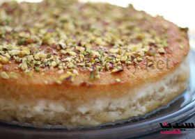 طريقة عمل بسبوسة الملوك