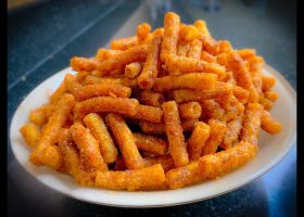 طريقة عمل مقرمشات مالحة مقلية