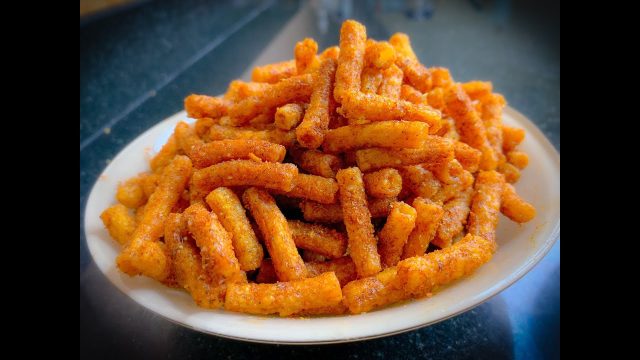 طريقة عمل مقرمشات مالحة مقلية