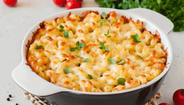 طريقة عمل مكرونة بالجبنة والتونة