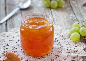 طريقة عمل مربى العنب الاصفر