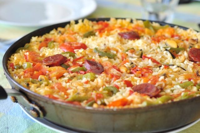 طريقة عمل برياني بالسوسيس