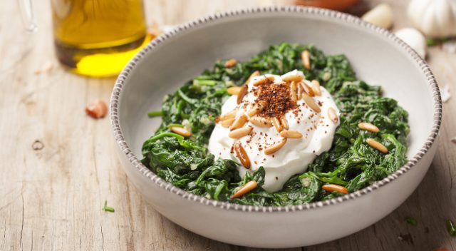 طريقة عمل بوراني السبانخ