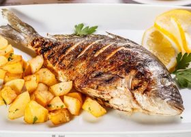 طريقة عمل سمك هامور مشوي