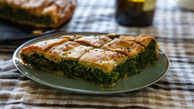 طريقة عمل جلاش بالسبانخ مقرمش