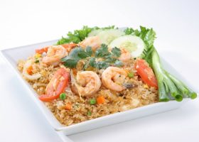 طريقة عمل قريدس بالكاري والخضار