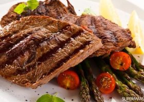 طريقة عمل ستيك اللحم مع خضار سوتيه