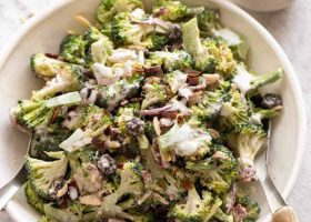 طريقة عمل سلطة البروكلي بالزبادي