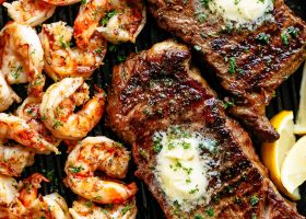 طريقة عمل لحم فيليه بالجمبري