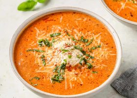 طريقة عمل حساء كيتو اللازانيا