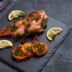 طريقة عمل سمك سيباس مشوي