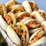طريقة عمل البطبوط المعمر بالتونة والخضار