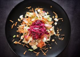 طريقة عمل سلطة الفصول الأربعة