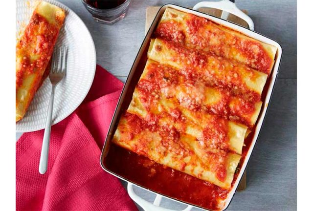 طريقة عمل كانيلوني باللحم والصوص