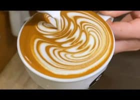 طريقة عمل لاتيه بنكهة البندق