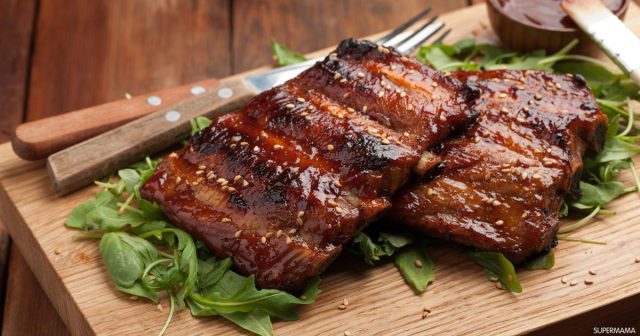 طريقة عمل شرحات اللحم مع الصوص