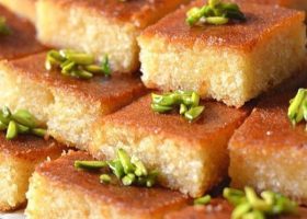 طريقة عمل حلا السميد بجوز الهند