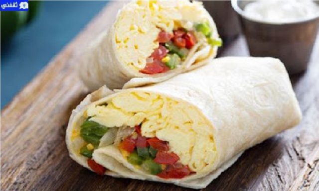 طريقة عمل تورتيلا البيض المسلوق بالمايونيز