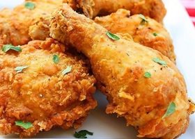 طريقة عمل دجاج مقلي صحي