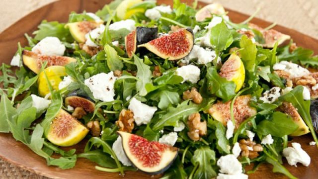 طريقة عمل سلطة خضراء بالتين