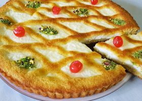 طريقة عمل لينزا بالكريمة