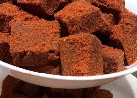 طريقة عمل رنجينة التمر مع بسكويت الجوزاء