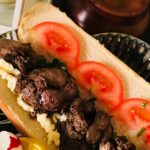 طريقة عمل سندويش الكبدة بالطماطم