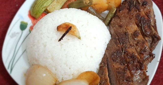 طريقة عمل الستيك مع الأرز