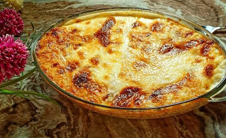 طريقة عمل أرز معمر بالبشاميل