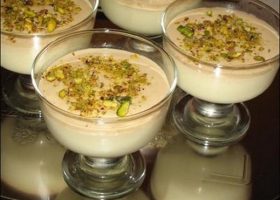 طريقة عمل كاسات مهلبية الكاسترد بالقشطة