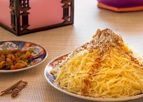 طريقة عمل السفة المدفونة بالدجاج